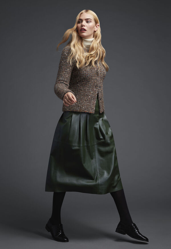 Paul Stuart Shop Boucle & Leather Look, image 1